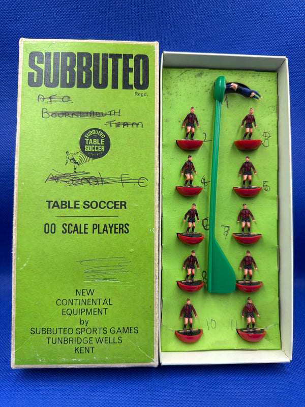 Subbuteo squadra hw Afc Bournemouth ref 076