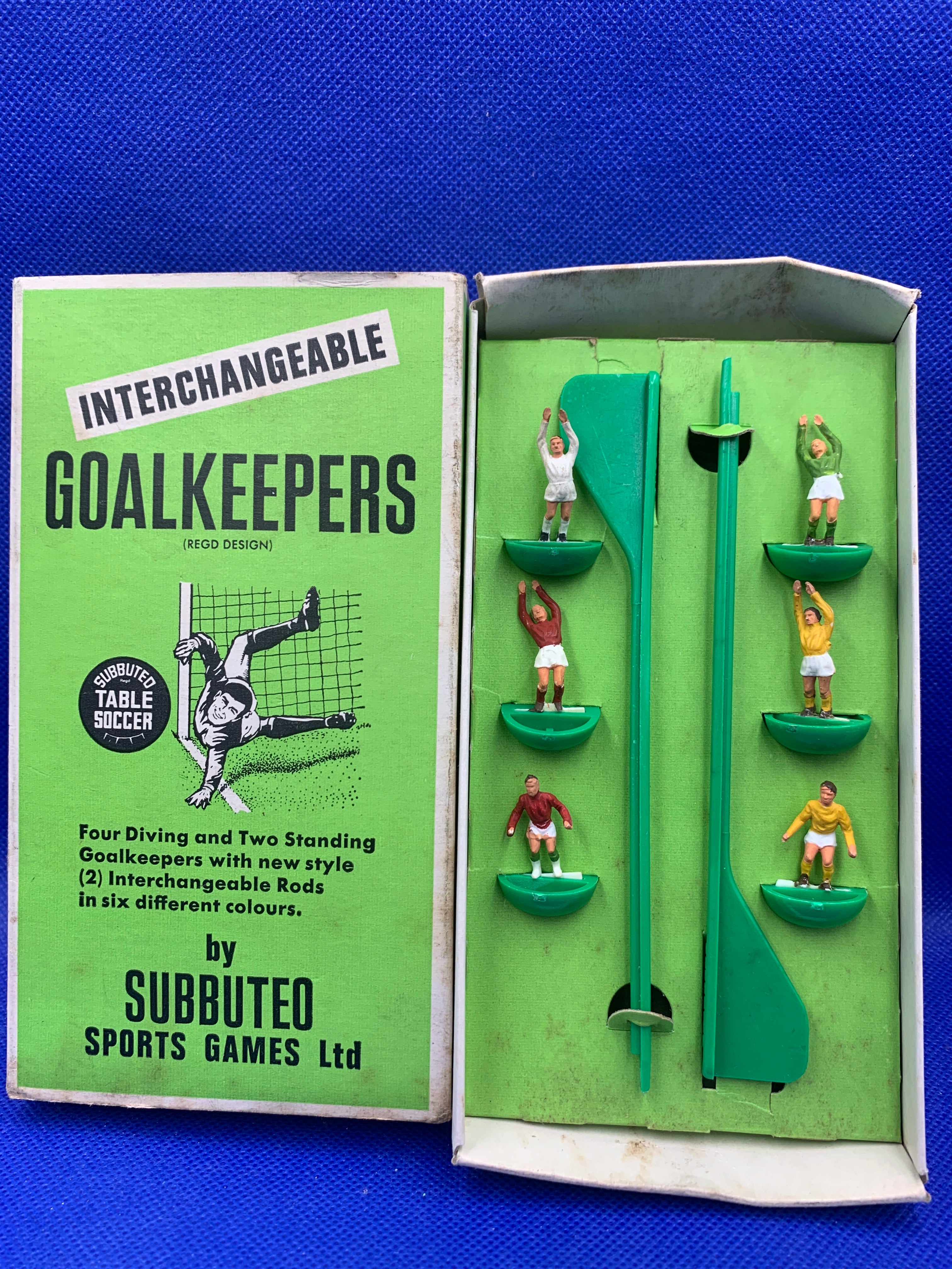 Subbuteo portieri intercambiabili hw