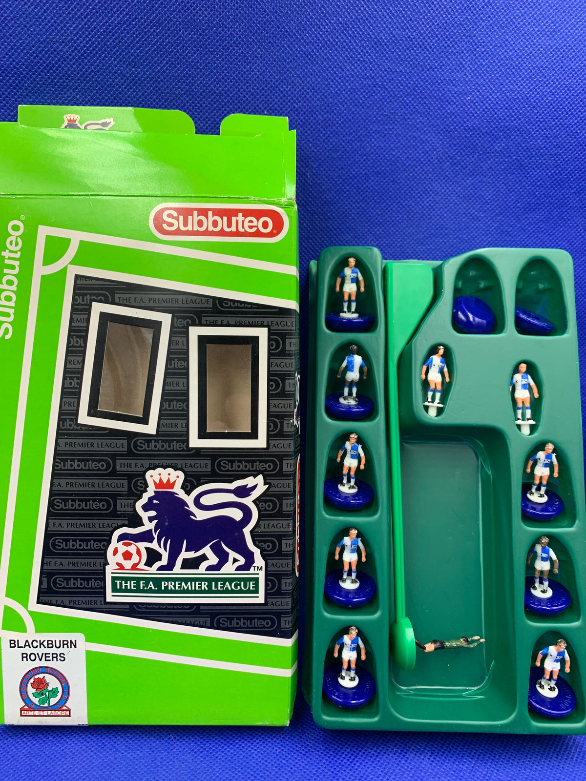 Subbuteo squadra lw Blackburn Rovers Premier League ref 63132