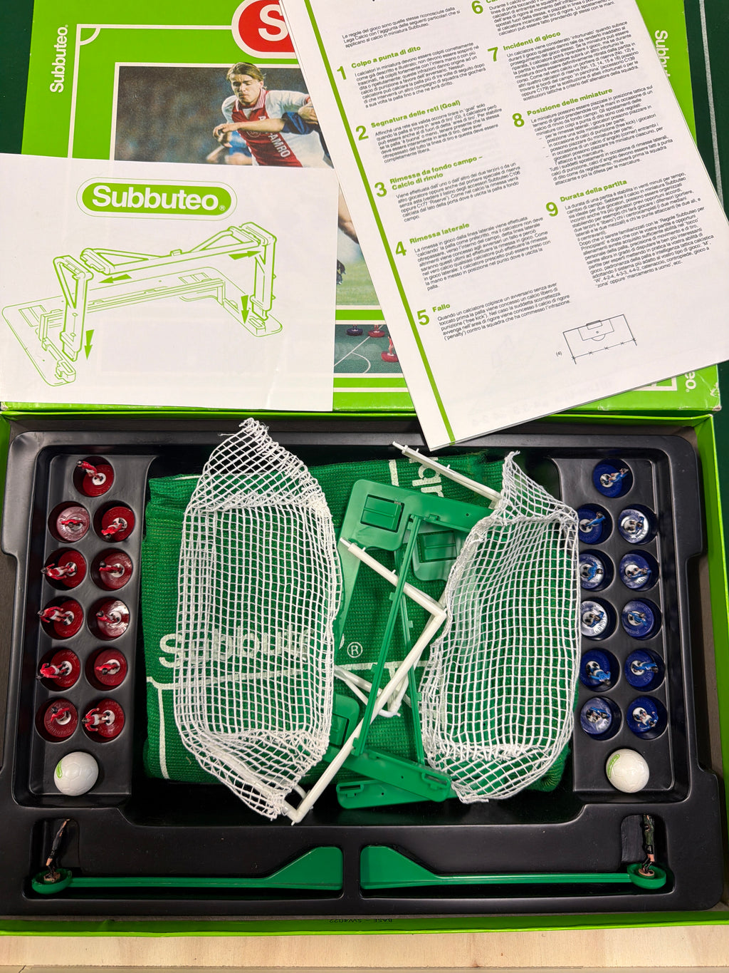 Subbuteo set box Hasbro 1996