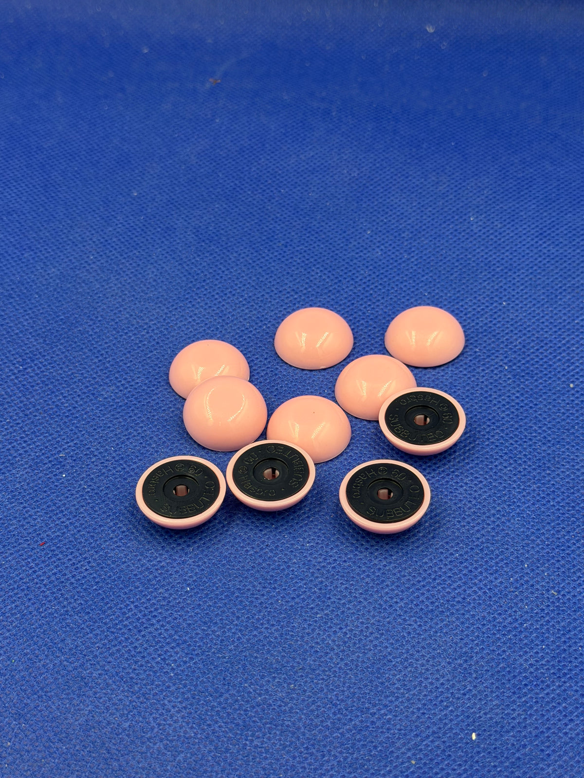 Subbuteo kit 10 basi lw Leggenda rosa/nero