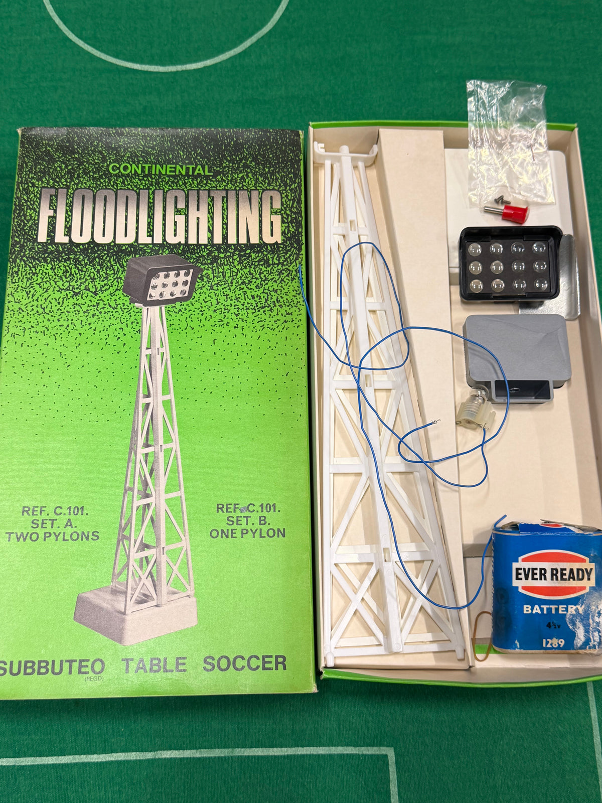 Subbuteo riflettore stadio c101