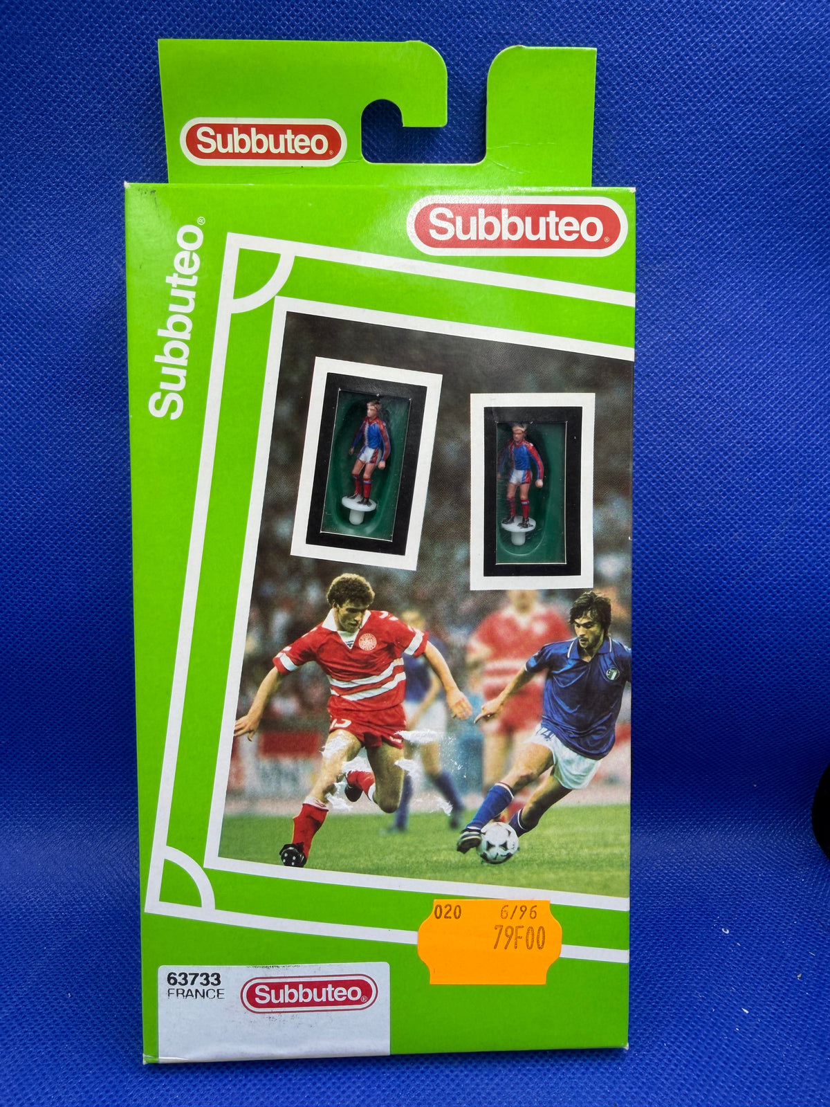 Subbuteo squadra lw Francia ref 63733 sigillata