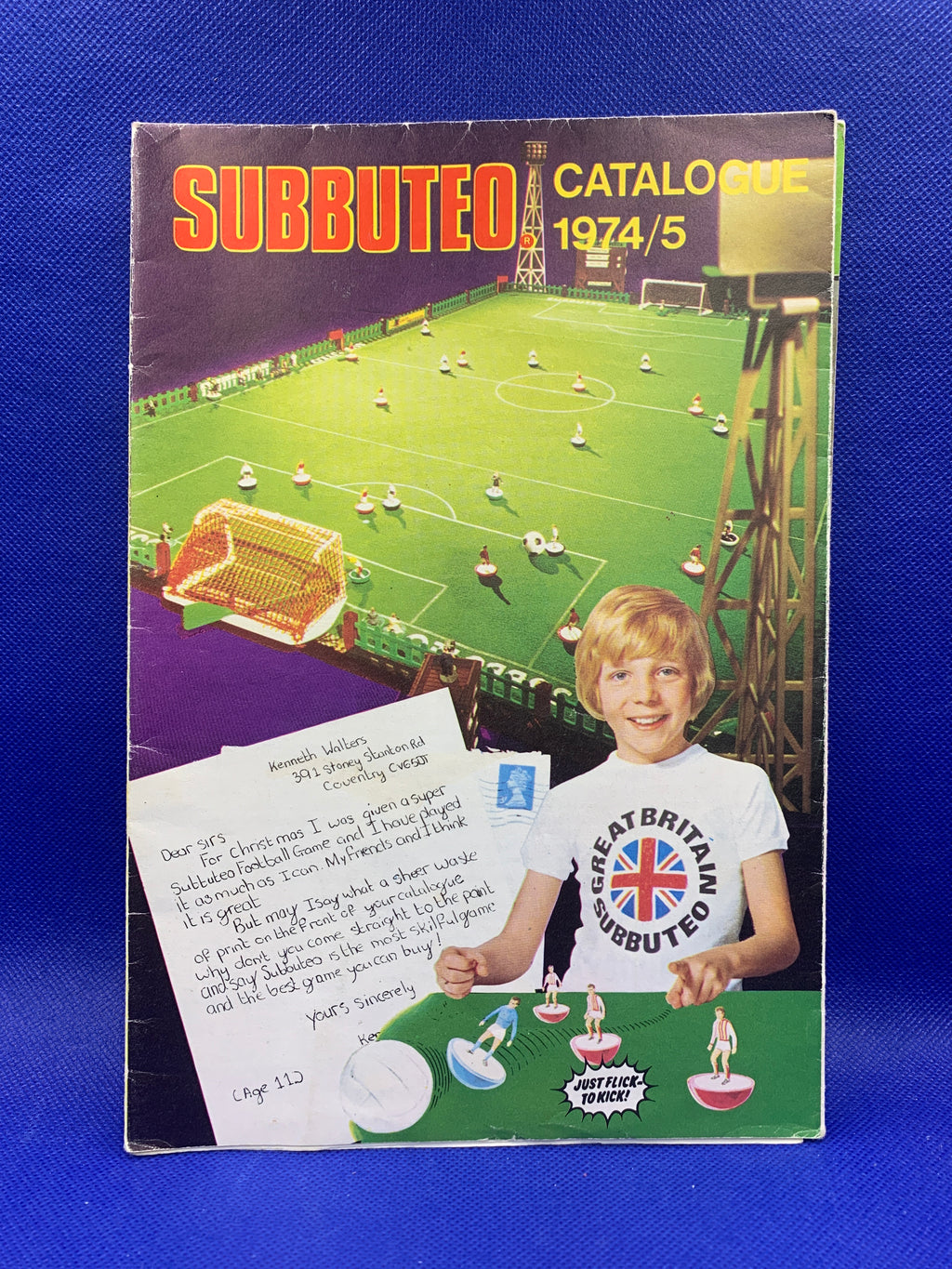 Subbuteo catalogo 1974-75