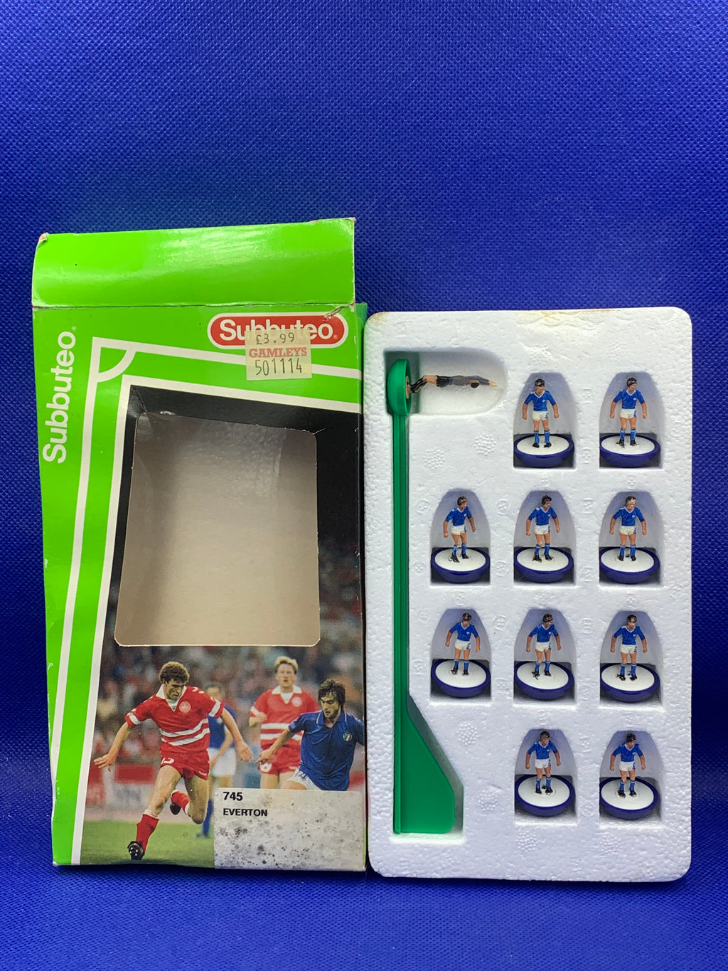 Subbuteo squadra lw Everton ref 745
