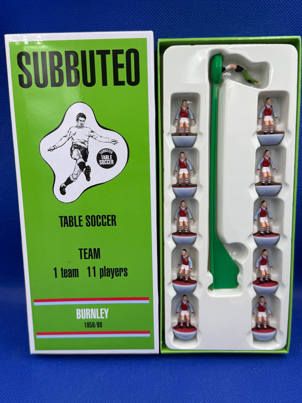 Subbuteo squadra hw leggenda Vintage Burnley