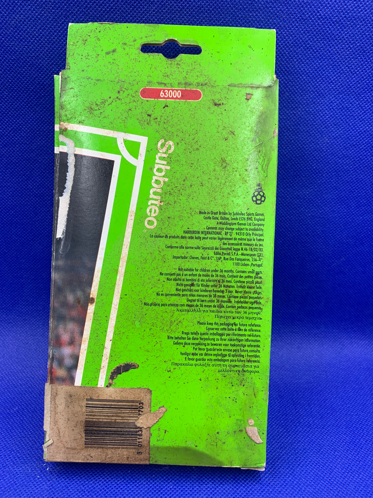 Subbuteo squadra lw Manchester Utd “Sharp” ref 770