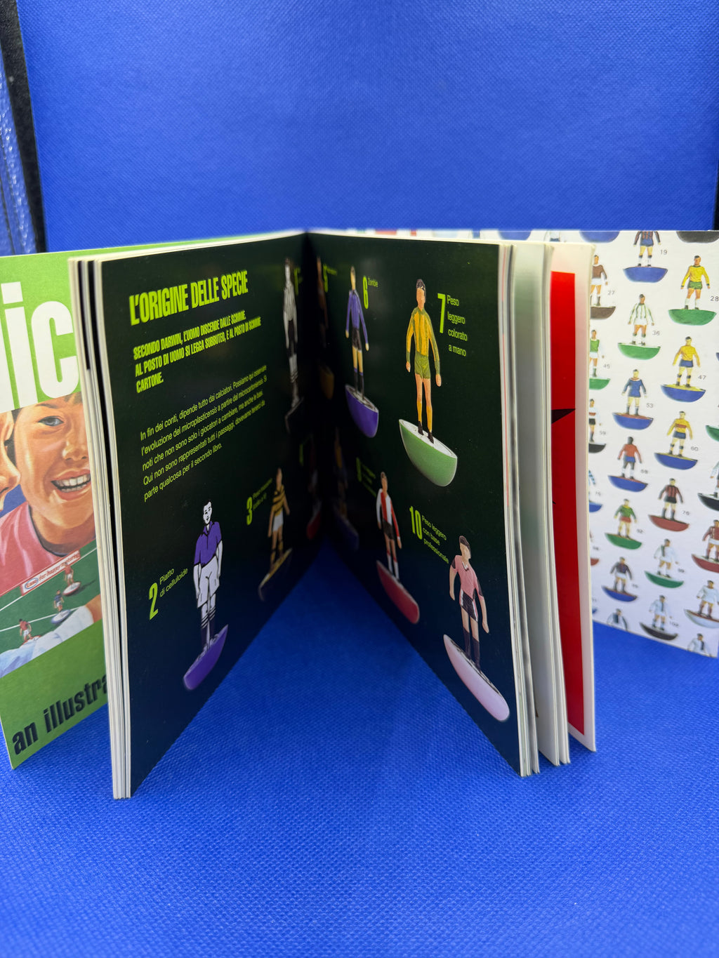 Subbuteo libro - storia illustrata della nostalgia