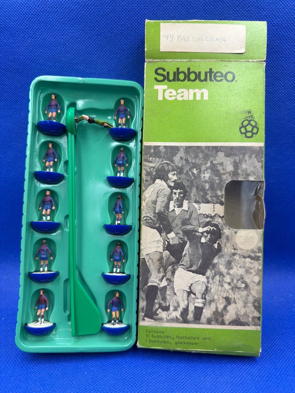 Subbuteo squadra lw Barcellona ref 019hp