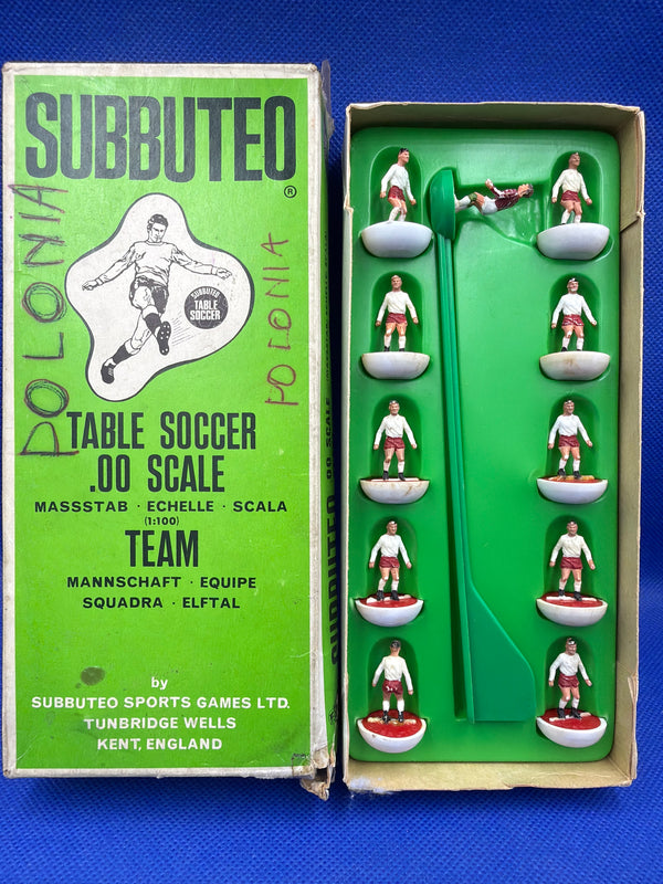 Subbuteo squadra hw Polonia ref 039