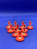 New Subbuteo squadra rossa base piatta