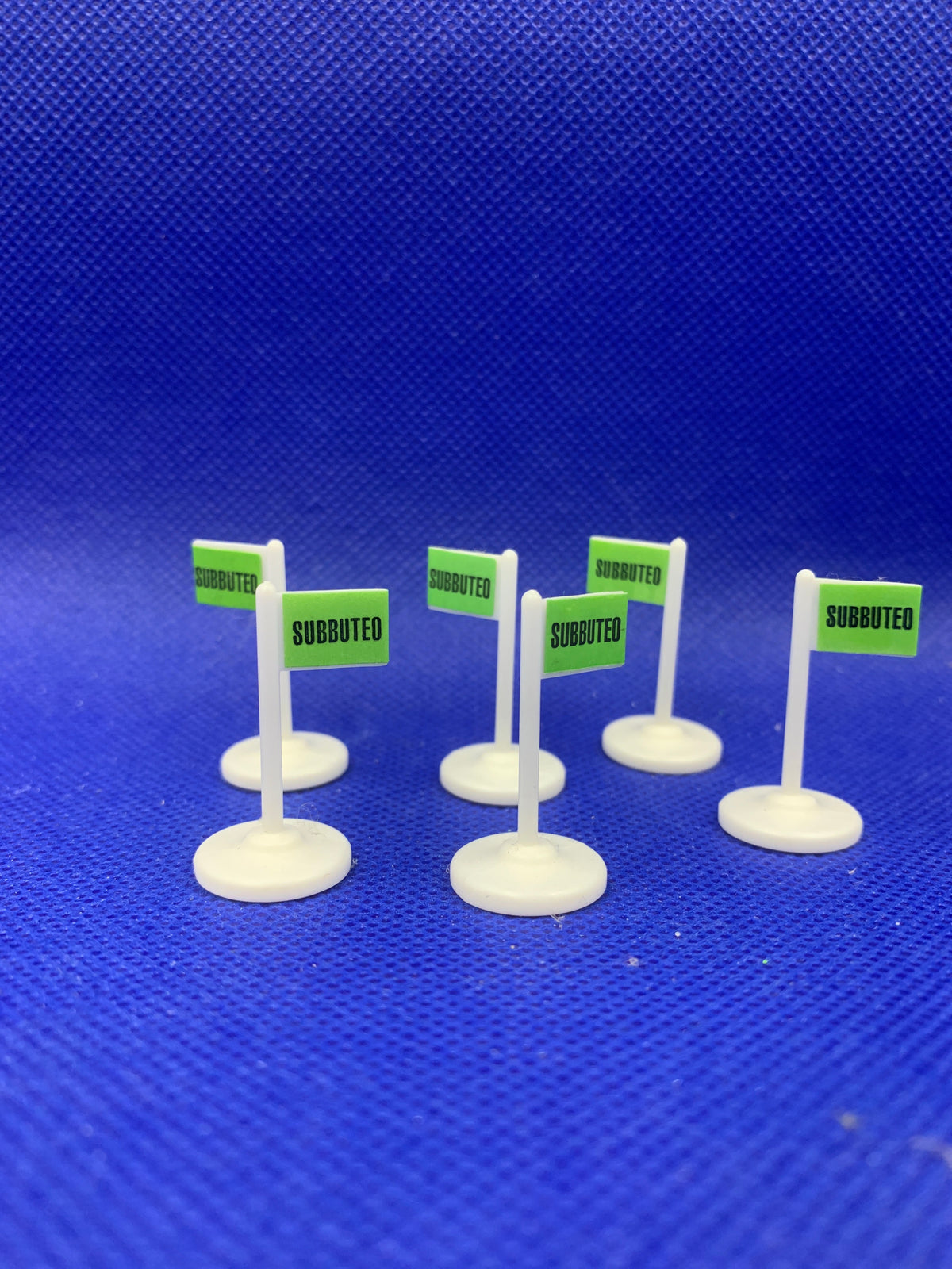 Subbuteo kit 6 bandierine
