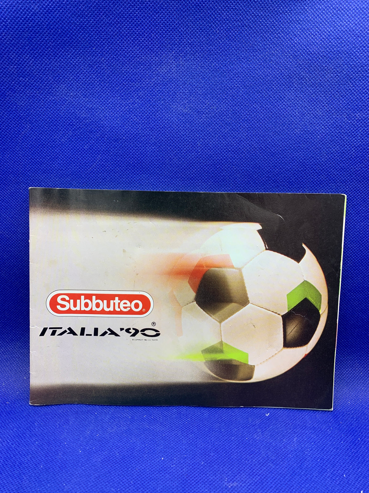 Subbuteo catalogo illustrato Italia 90
