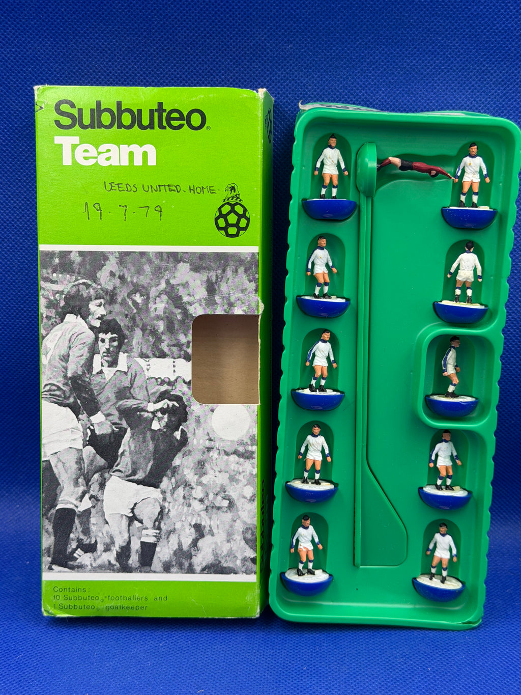 Subbuteo squadra hw Leeds Utd  ref 207