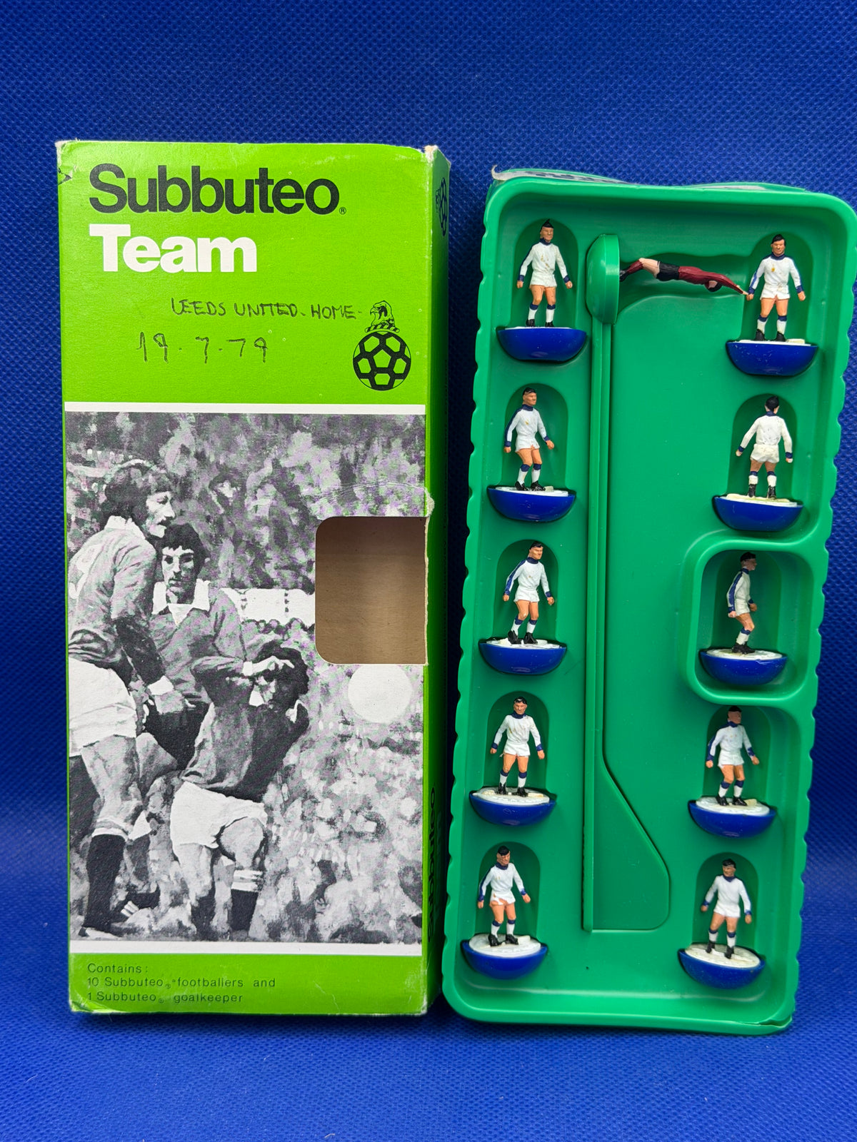 Subbuteo squadra hw Leeds Utd  ref 207