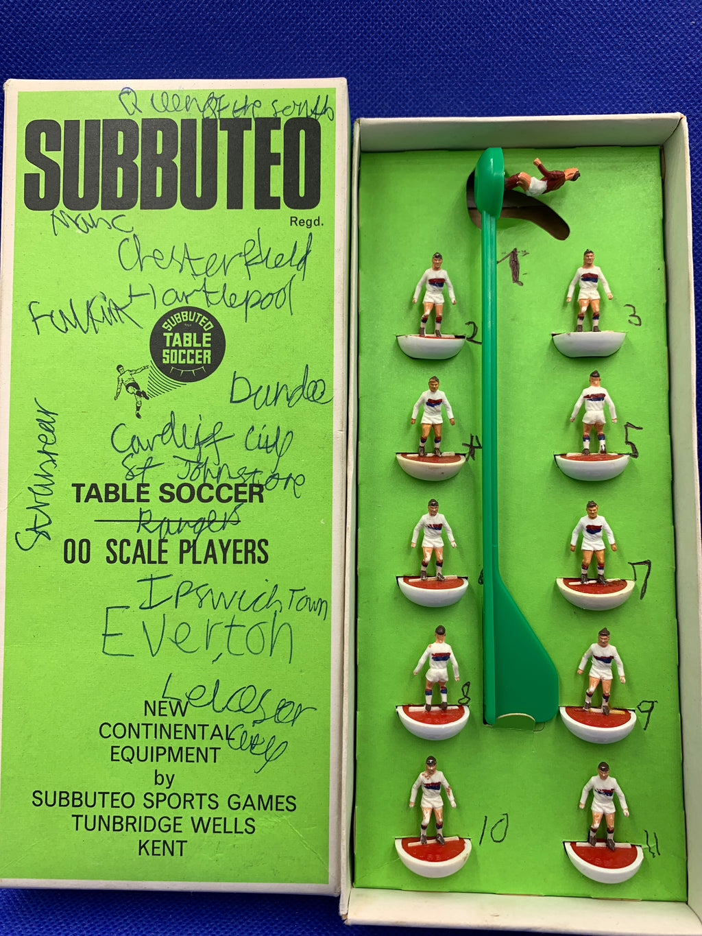 Subbuteo squadra hw Genoa 2nd ref 153