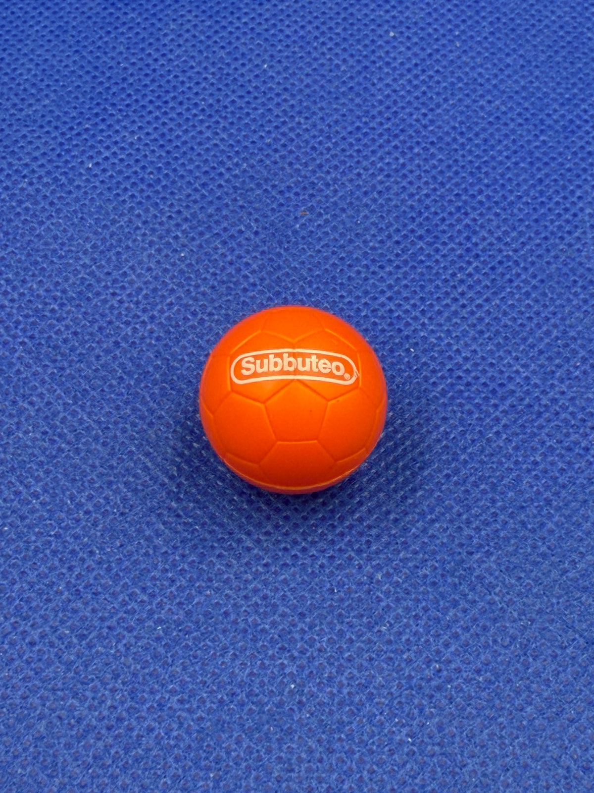 Subbuteo pallone arancio