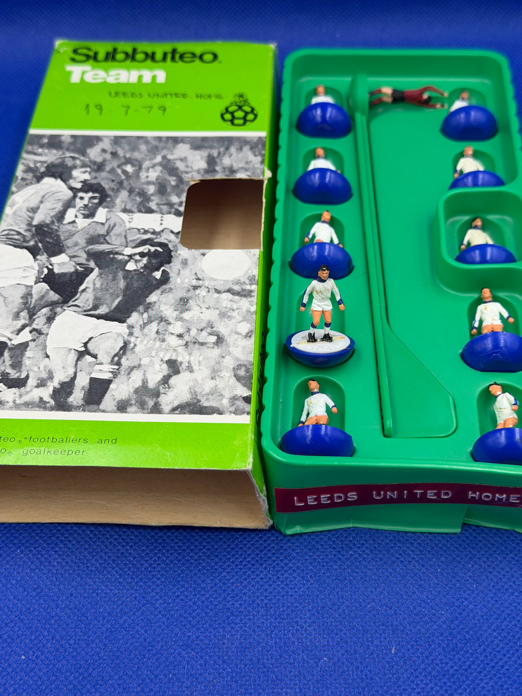 Subbuteo squadra hw Leeds Utd  ref 207