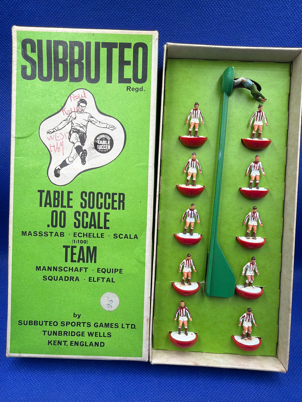Subbuteo squadra hw Stoke City ref 004