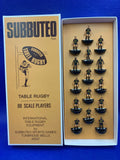 Subbuteo Rugby squadra replica hw - black team