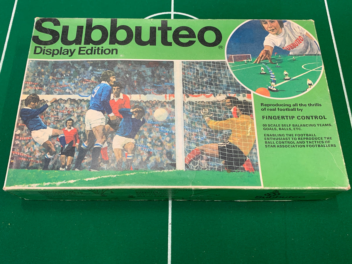 Subbuteo set box display edition
