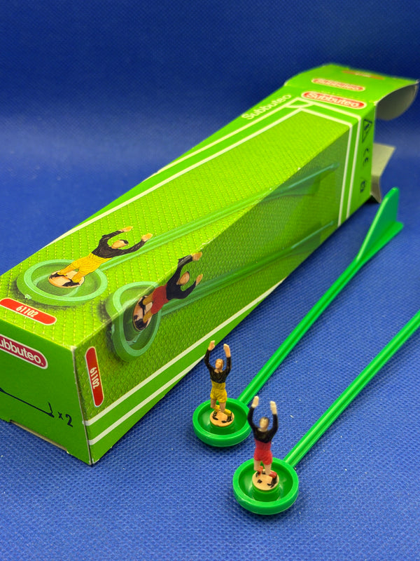 Subbuteo coppia portieri bicolore lw 61102