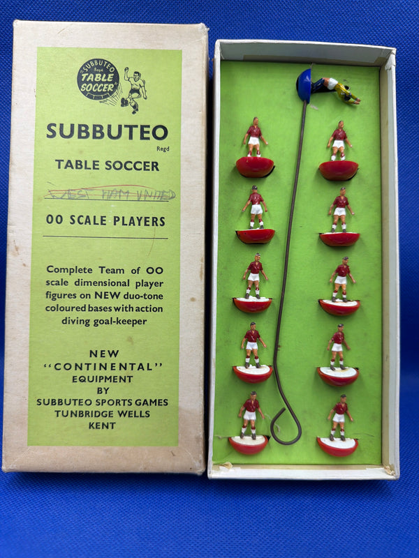 Subbuteo squadra ohw generic red ref 001