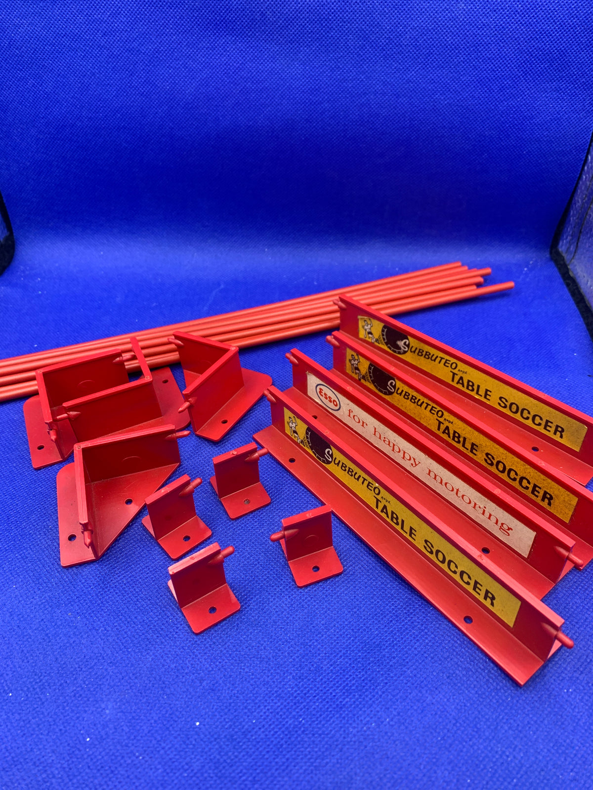 Subbuteo kit red fence - recinzione bordo campo c108