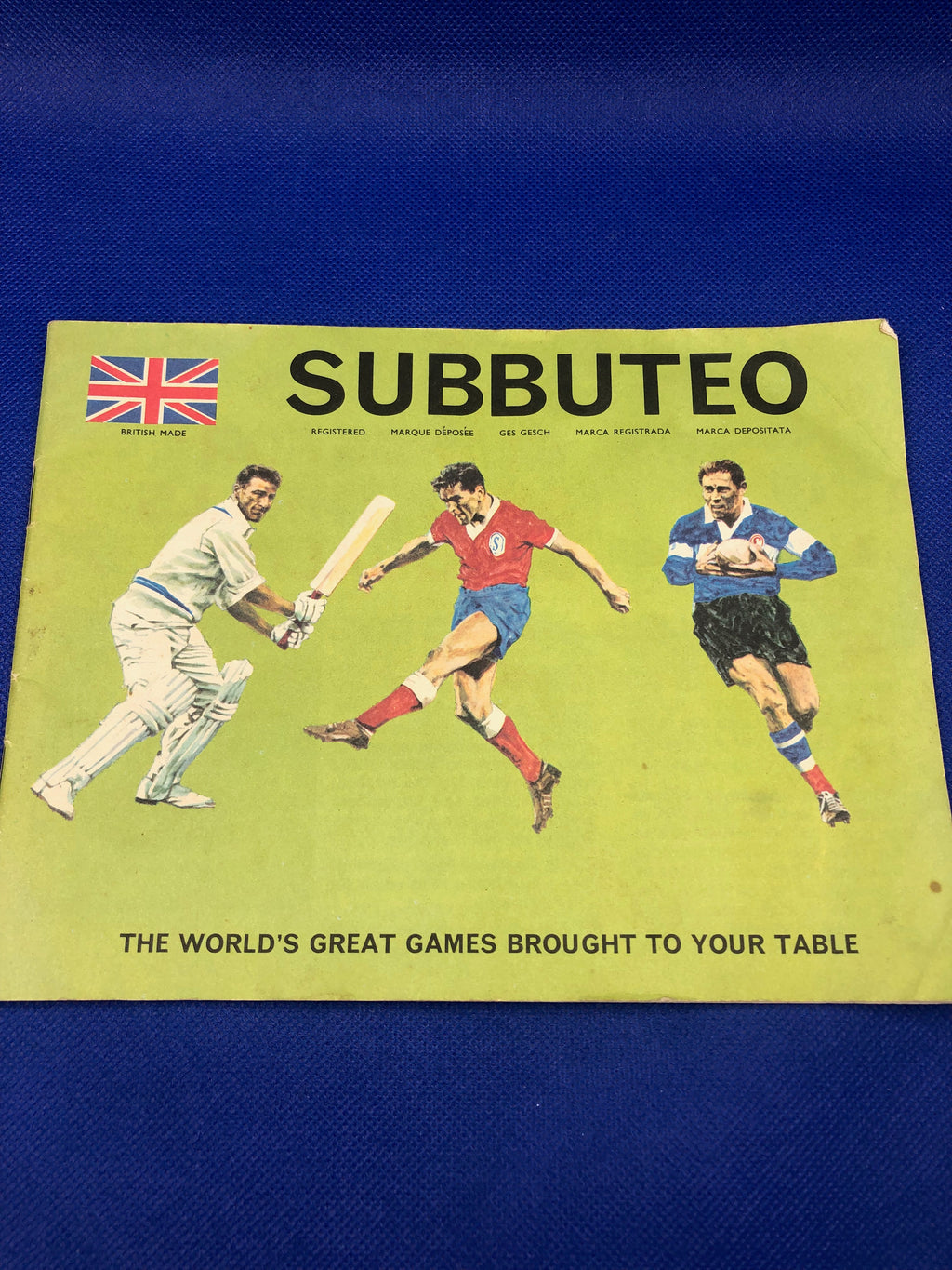 Subbuteo catalogo anni'70