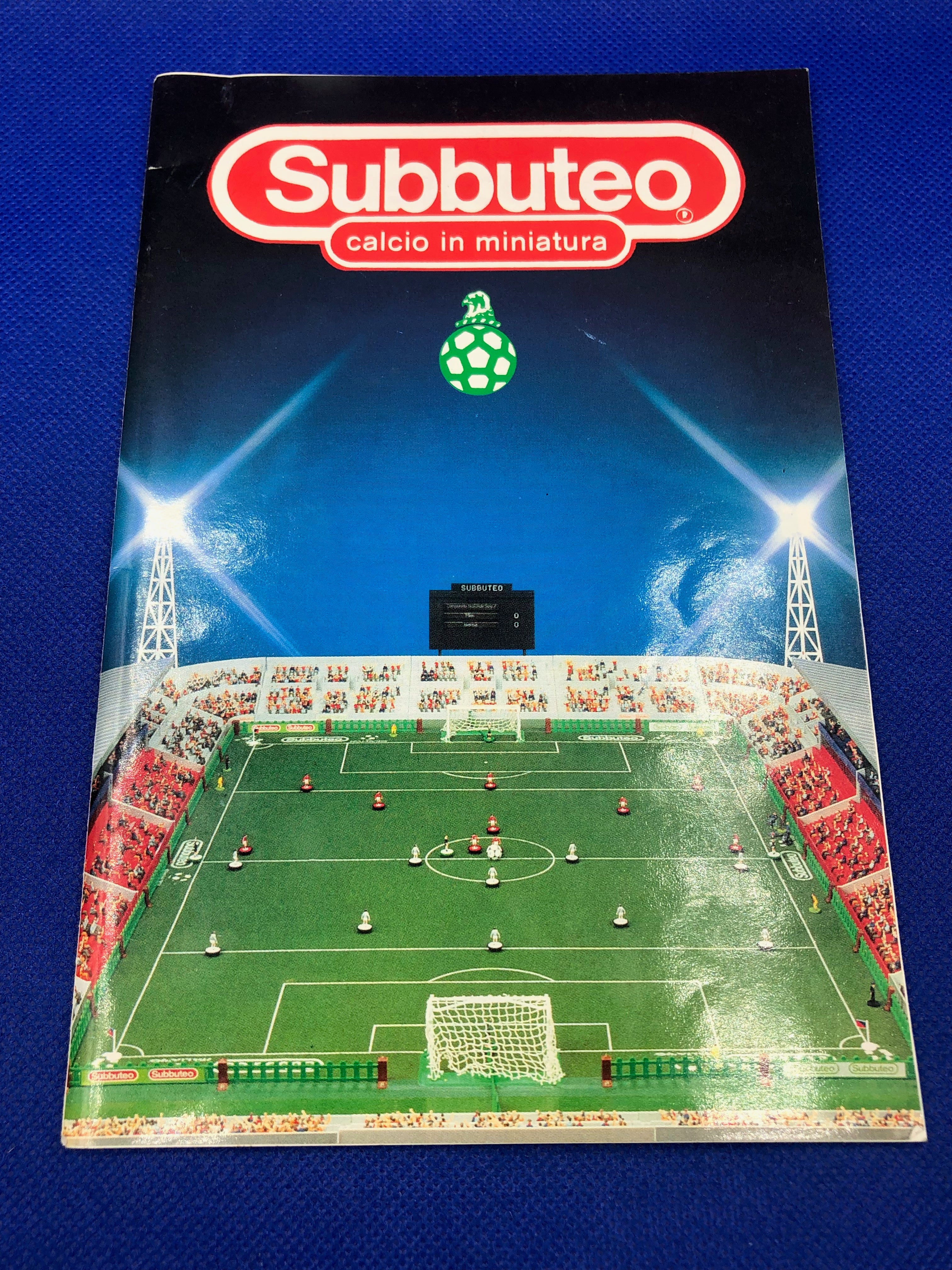 Subbuteo catalogo anni'80