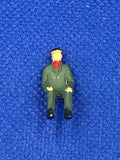 Subbuteo personaggio stadio Abito Grigio Camicia Rossa