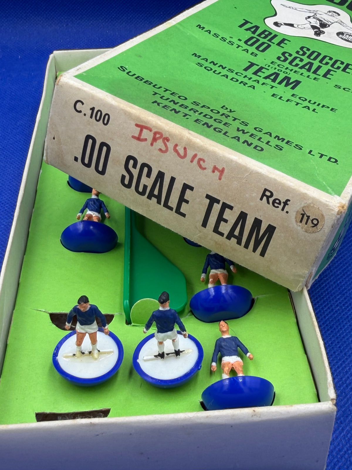 Subbuteo squadra hw Ipswich Town ref 119