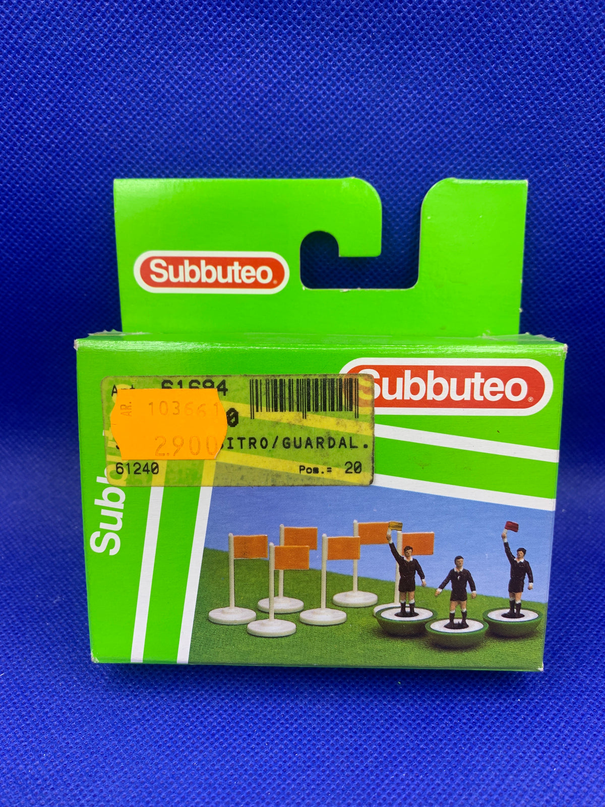 Subbuteo terna arbitrale più bandierine 61240