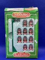 Subbuteo squadra lw Nottingham F. 1988 Winners Littlewood cup ref 685
