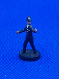 Subbuteo personaggio stadio Bobby in movimento base nera