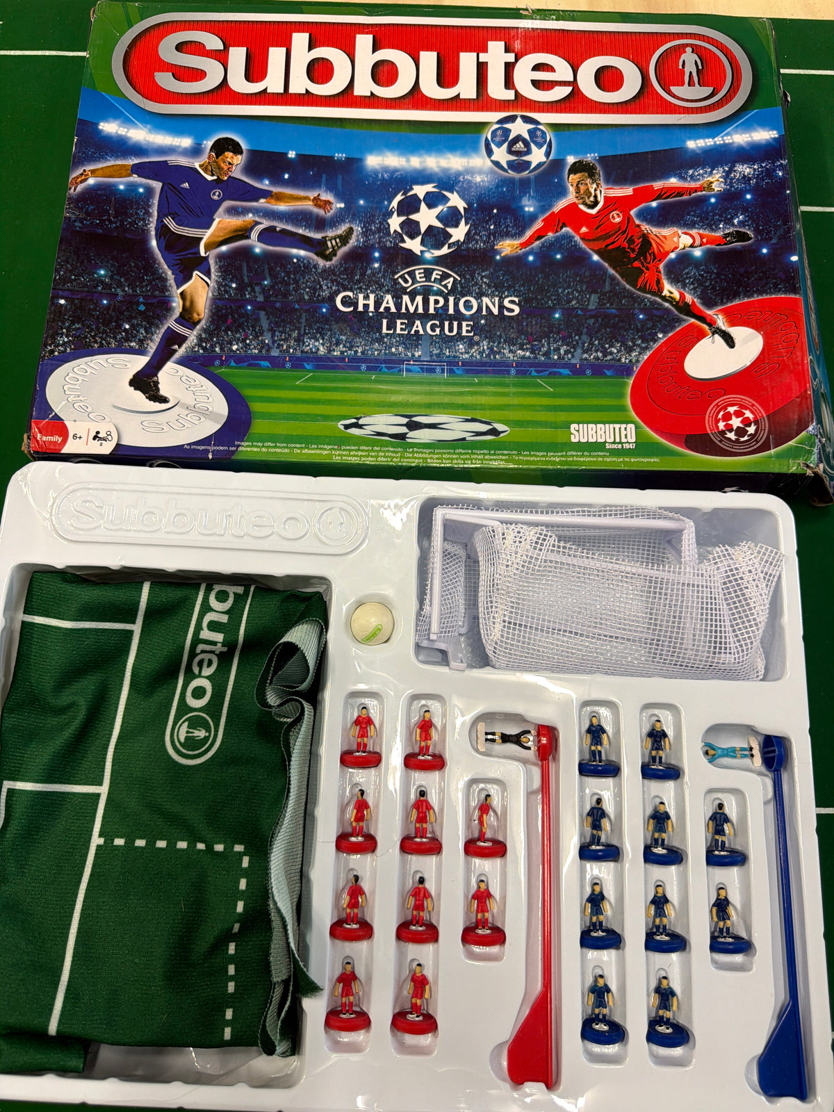 New Subbuteo champions league