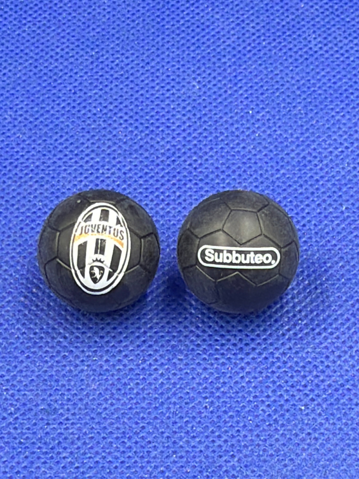 Subbuteo pallone Juventus nero