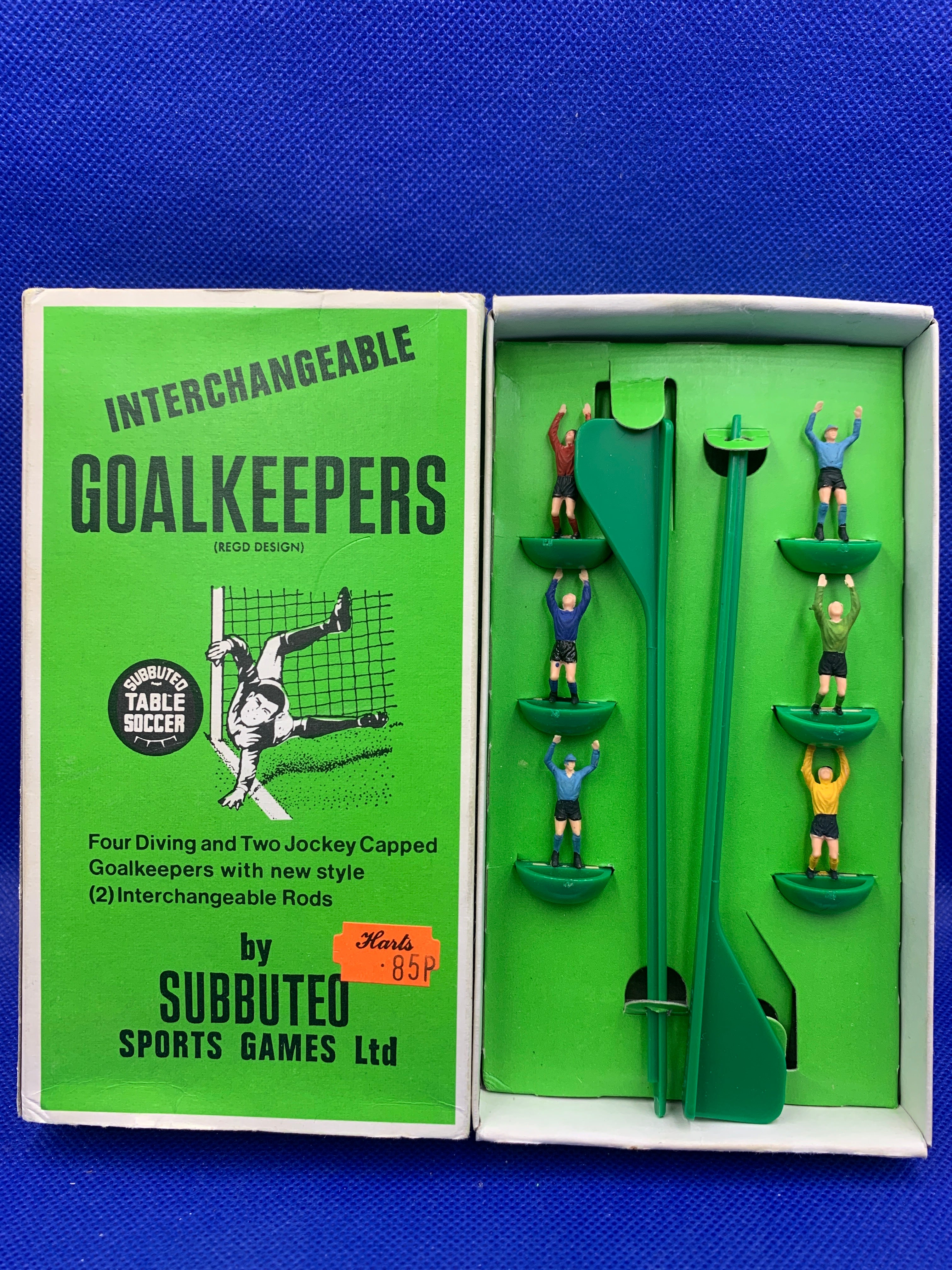 Subbuteo portieri intercambiabili lw c133