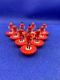 New subbuteo squadra rossa base semipiatta