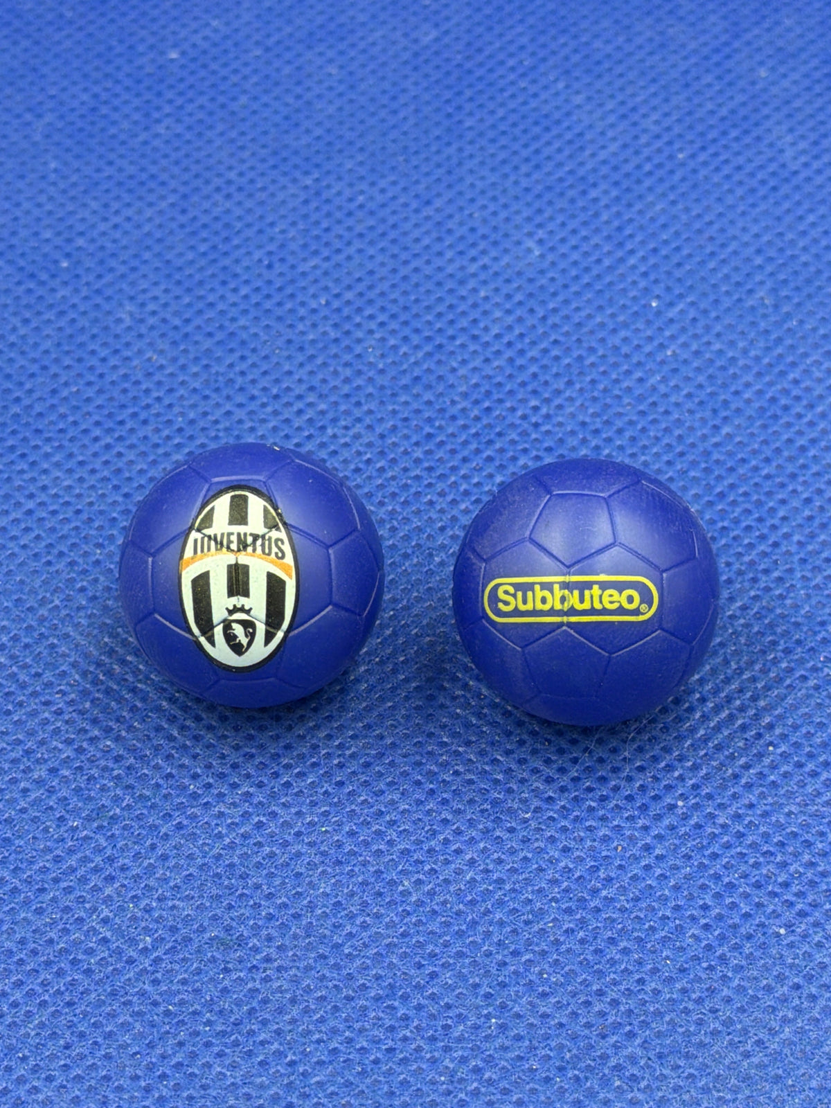 Subbuteo pallone Juventus blu