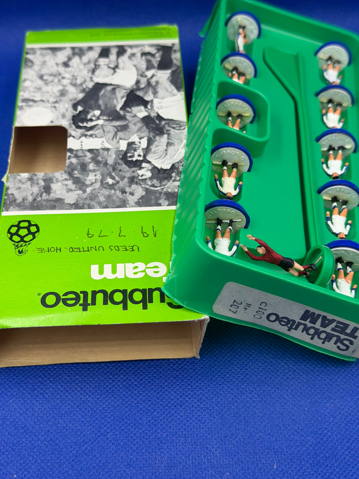 Subbuteo squadra hw Leeds Utd  ref 207