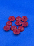 Subbuteo kit 10 basi hasbro rosso - appoggio lw