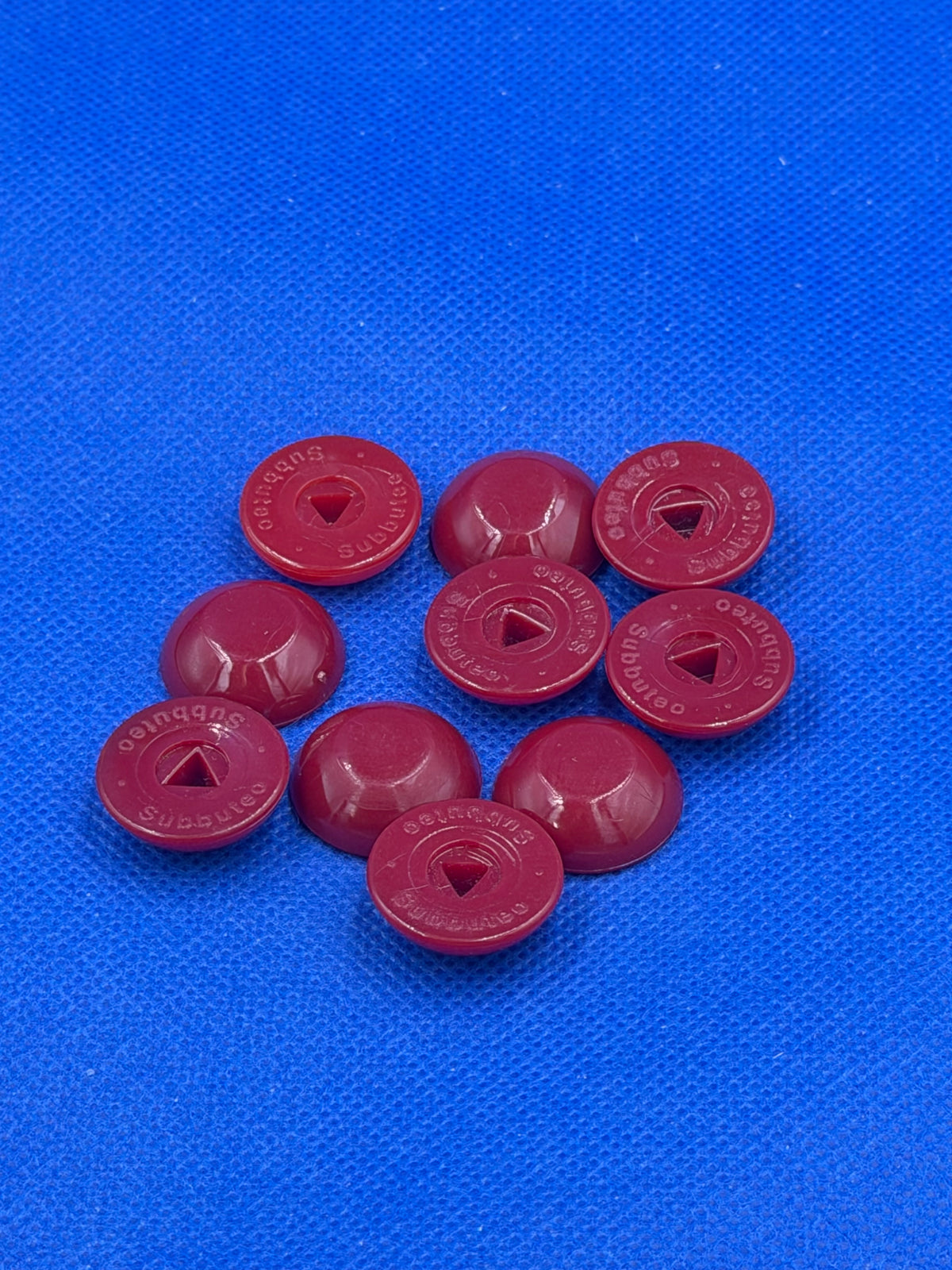 Subbuteo kit 10 basi hasbro rosso - appoggio lw