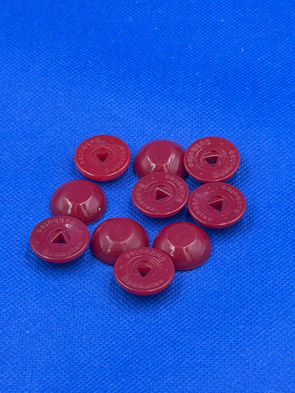 Subbuteo kit 10 basi hasbro rosso - appoggio lw
