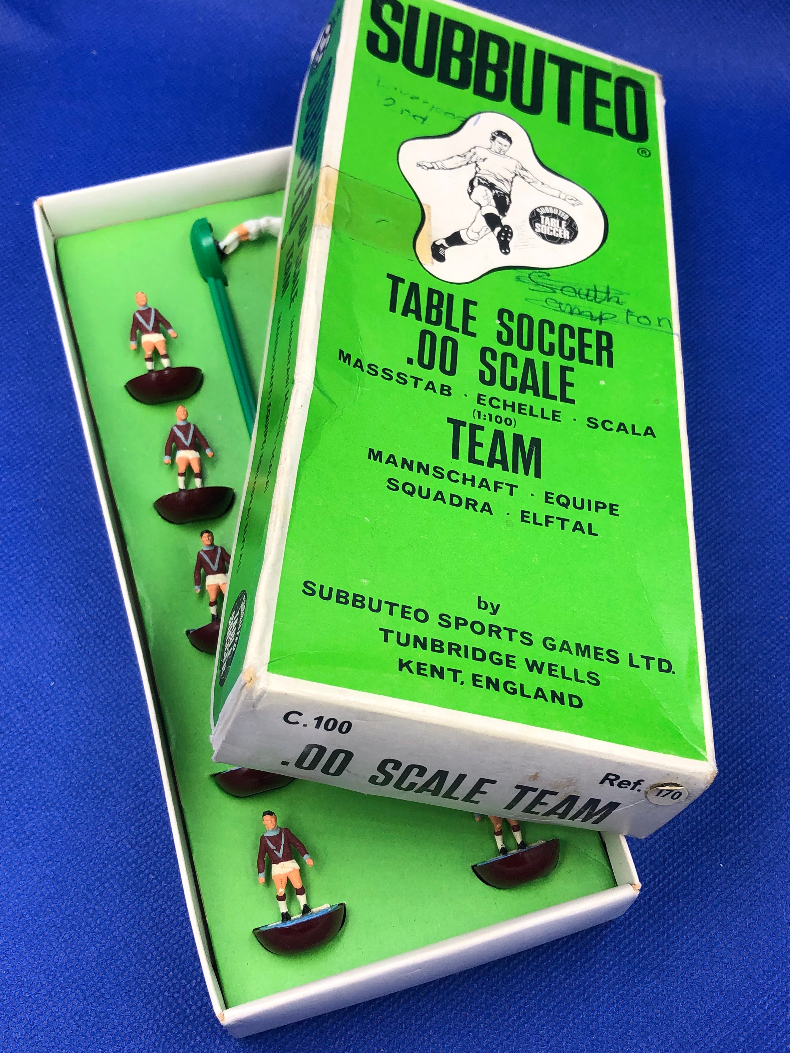 Subbuteo squadra hw Burnley ref 170