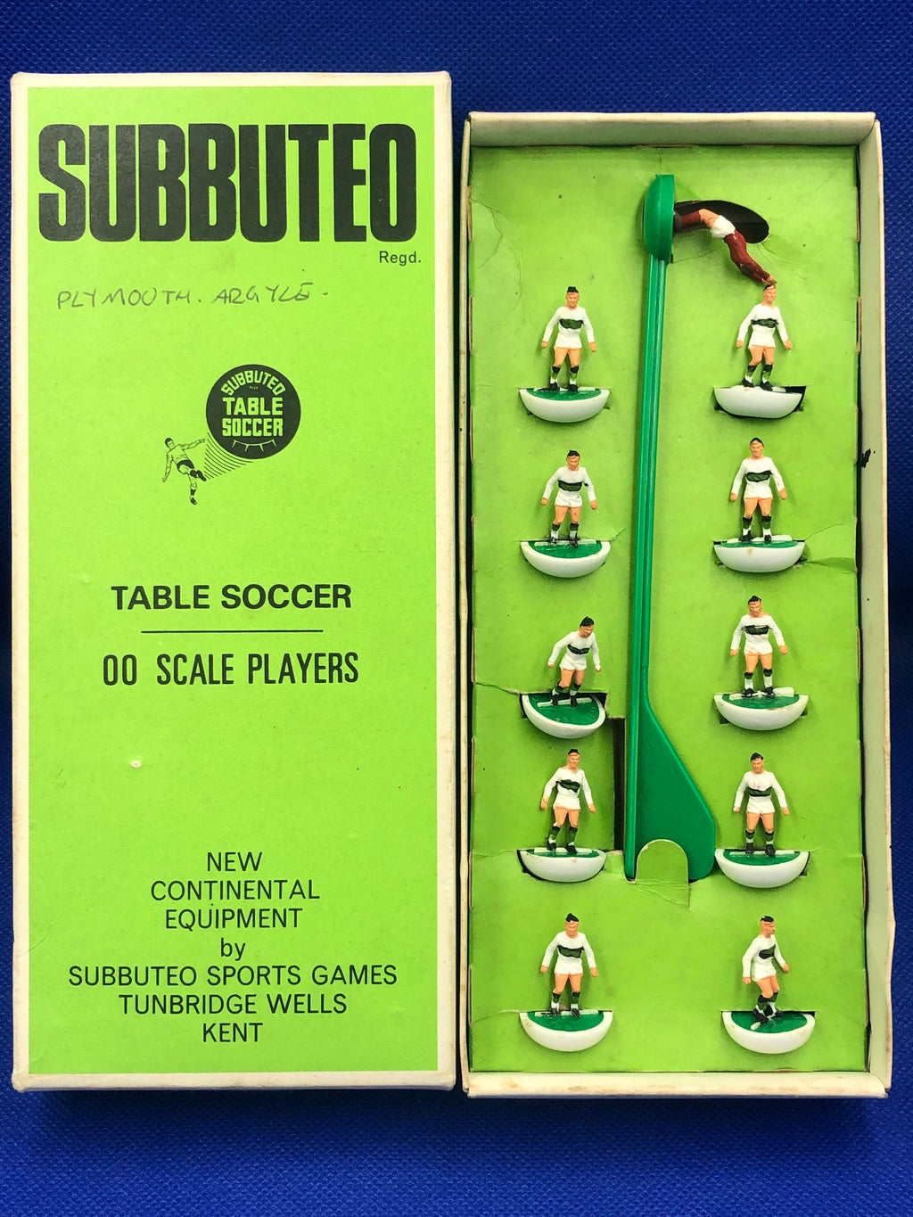 Subbuteo squadra HW Plymouth Argyle ref 054