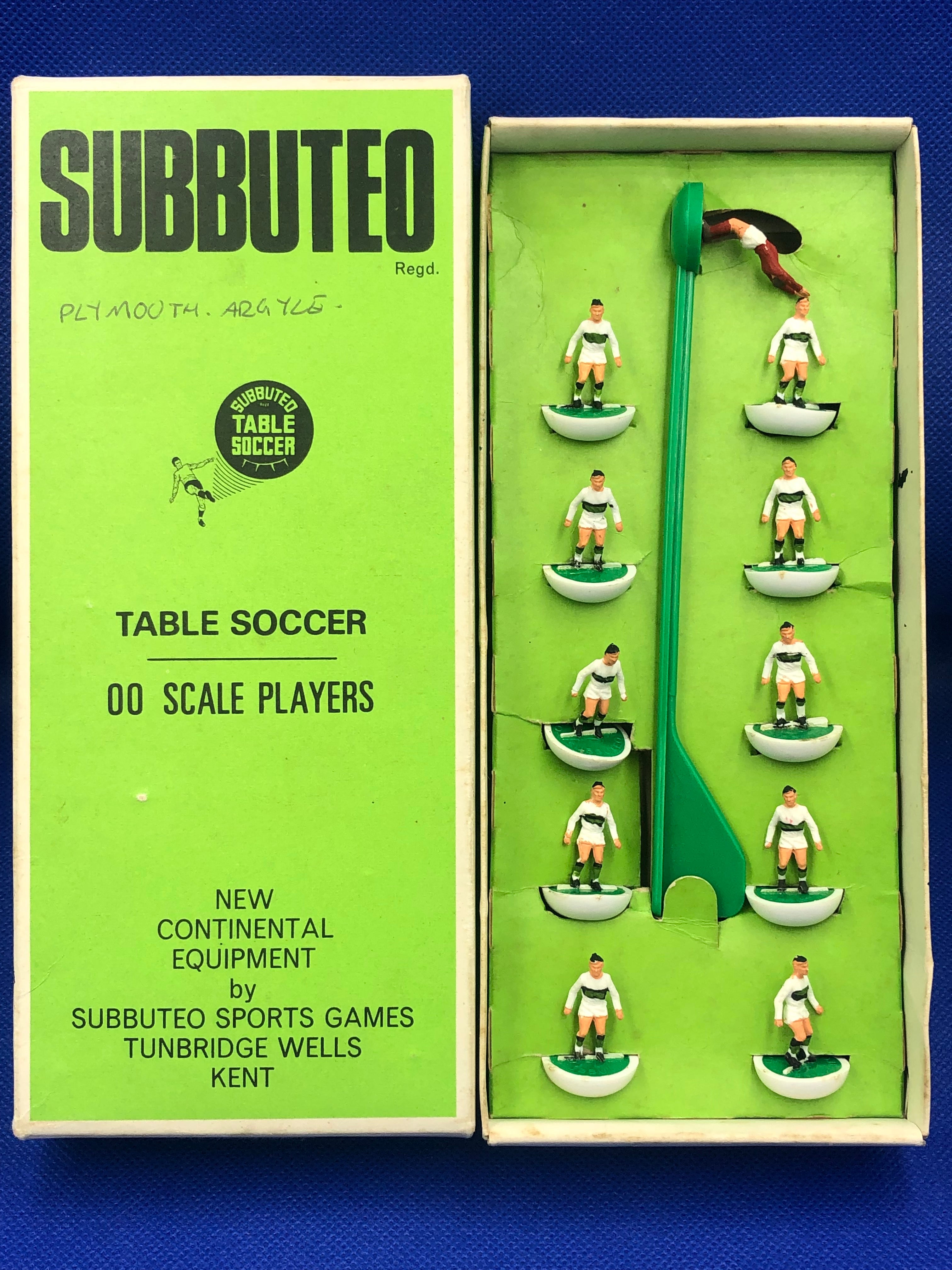 Subbuteo squadra HW Plymouth Argyle ref 054