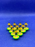 Subbuteo squadra zombie Brasile ref 050hp