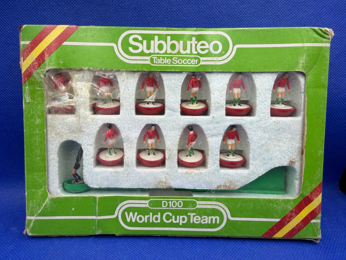 Subbuteo squadra lw Ungheria worldcup 1982 strip ref 281