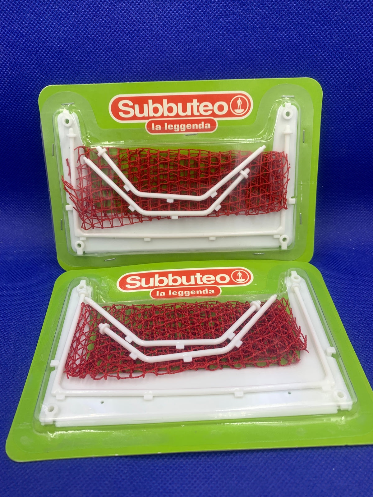 Subbuteo coppia porte Leggenda rete rossa